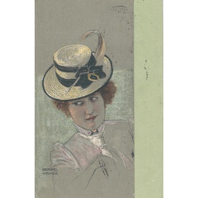  Chapeaux et coiffures par Raphael Kirchner vers 1900